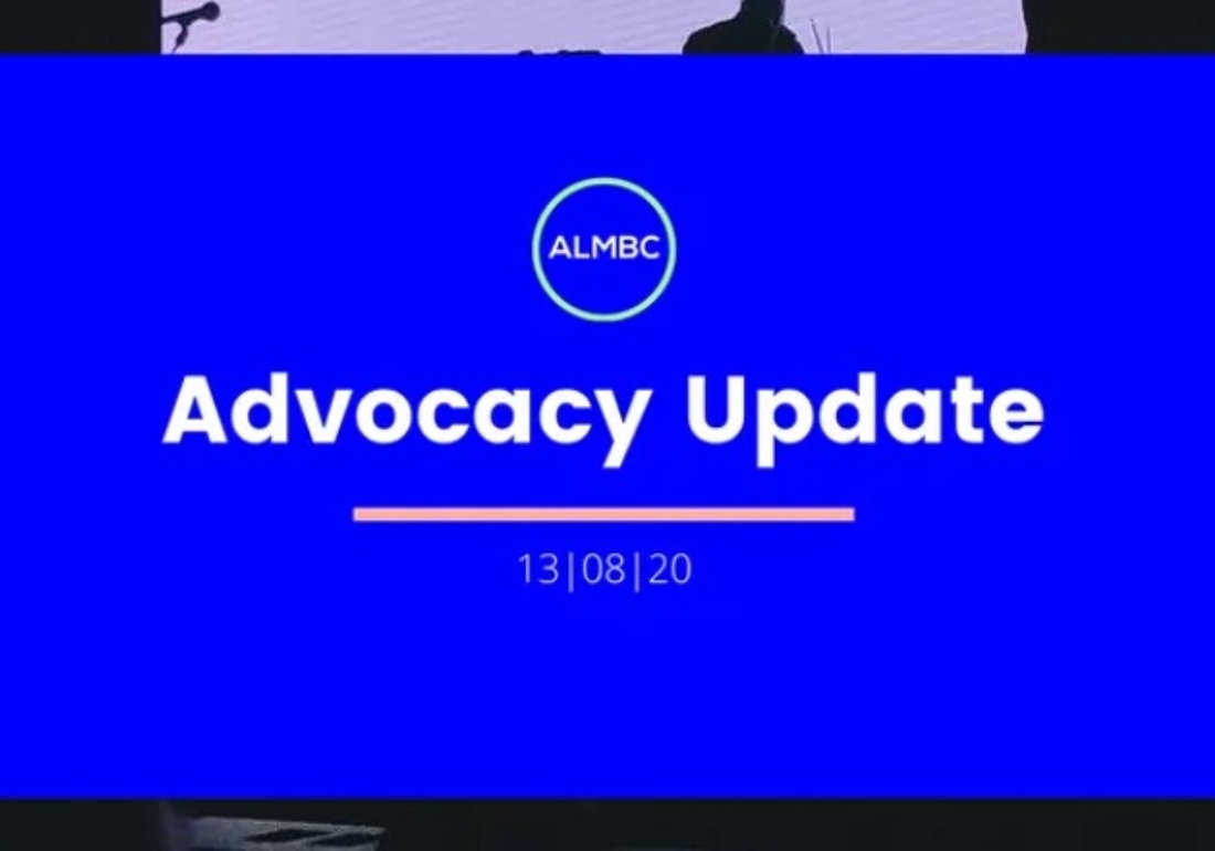 ALMBC - ALMBC Advocacy Update 13/08/20