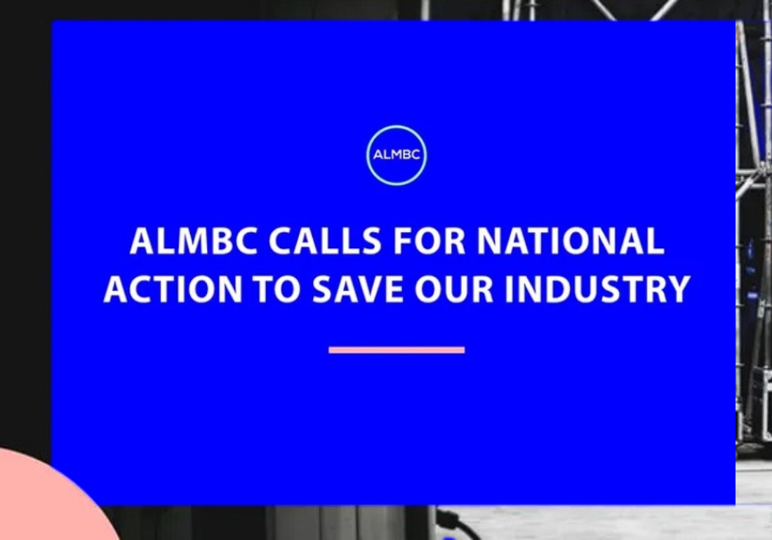ALMBC - Live Music Industry asks to be able to get back to business